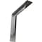 Ekena Millwork Stockport Steel Bracket, Stainless Steel 2"W x 10"D x 10"H BKTM02X10X10STSS - alternate 1